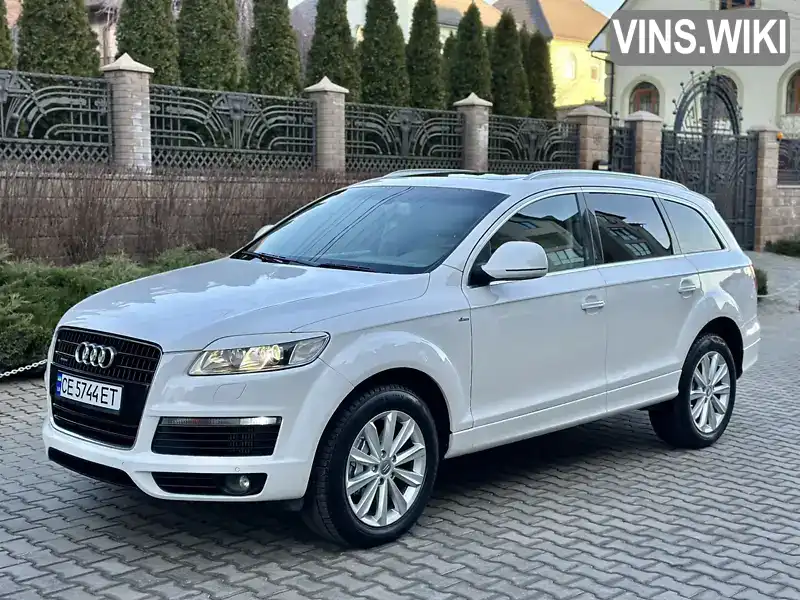 Позашляховик / Кросовер Audi Q7 2007 3 л. Автомат обл. Чернівецька, Чернівці - Фото 1/21