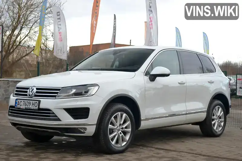 Позашляховик / Кросовер Volkswagen Touareg 2015 2.97 л. обл. Волинська, Ковель - Фото 1/21