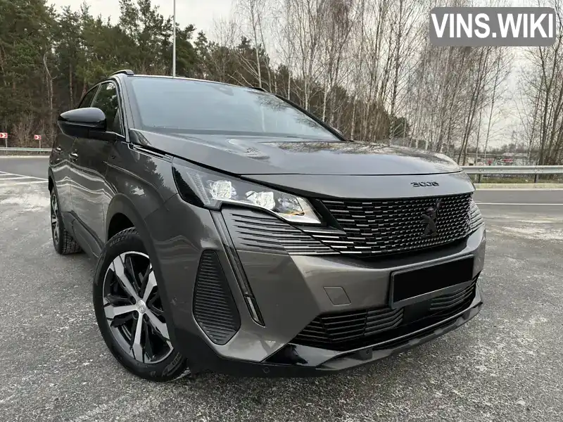 Позашляховик / Кросовер Peugeot 3008 2021 2 л. Автомат обл. Київська, Бровари - Фото 1/21