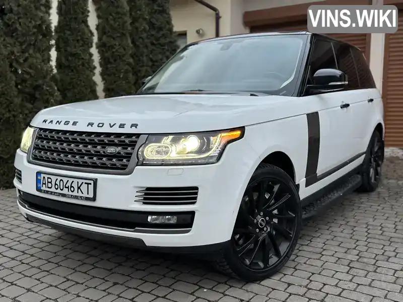 Внедорожник / Кроссовер Land Rover Range Rover 2013 4.4 л. Автомат обл. Хмельницкая, Хмельницкий - Фото 1/21