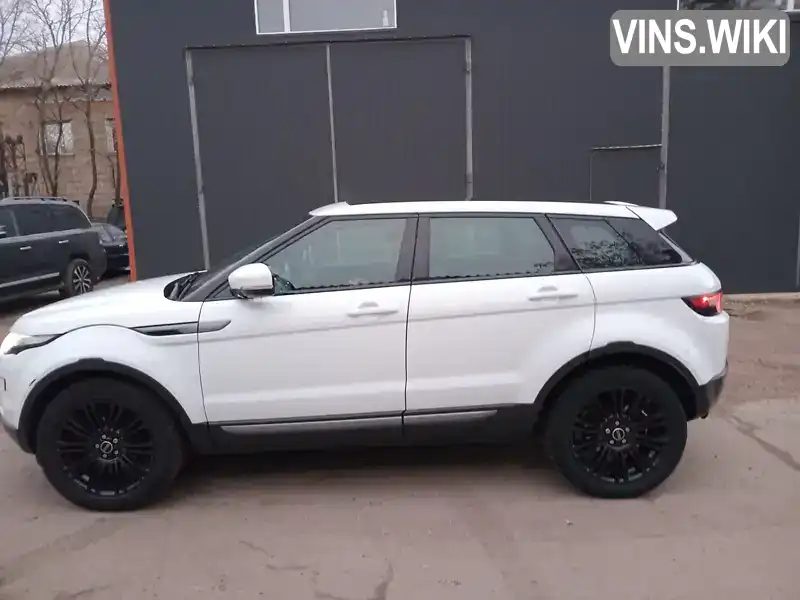 SALVA2BDXCH684858 Land Rover Range Rover Evoque 2012 Позашляховик / Кросовер 2.18 л. Фото 9