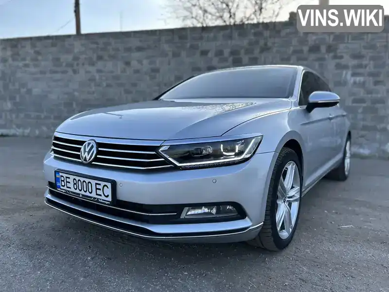 Седан Volkswagen Passat 2015 1.97 л. Автомат обл. Миколаївська, Новий Буг - Фото 1/21