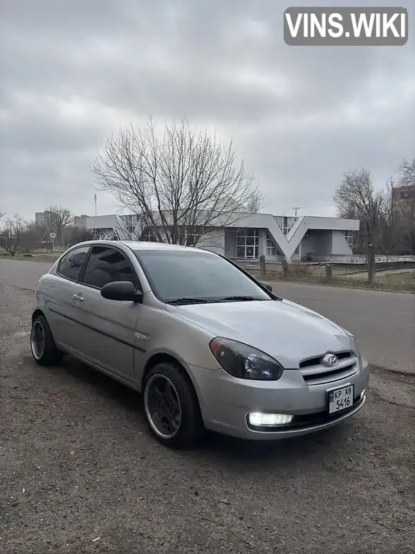 Хетчбек Hyundai Accent 2006 1.4 л. Ручна / Механіка обл. Запорізька, Запоріжжя - Фото 1/19