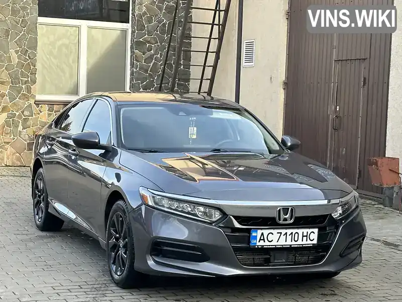 Седан Honda Accord 2018 1.5 л. Автомат обл. Волинська, location.city.volodymyr - Фото 1/21