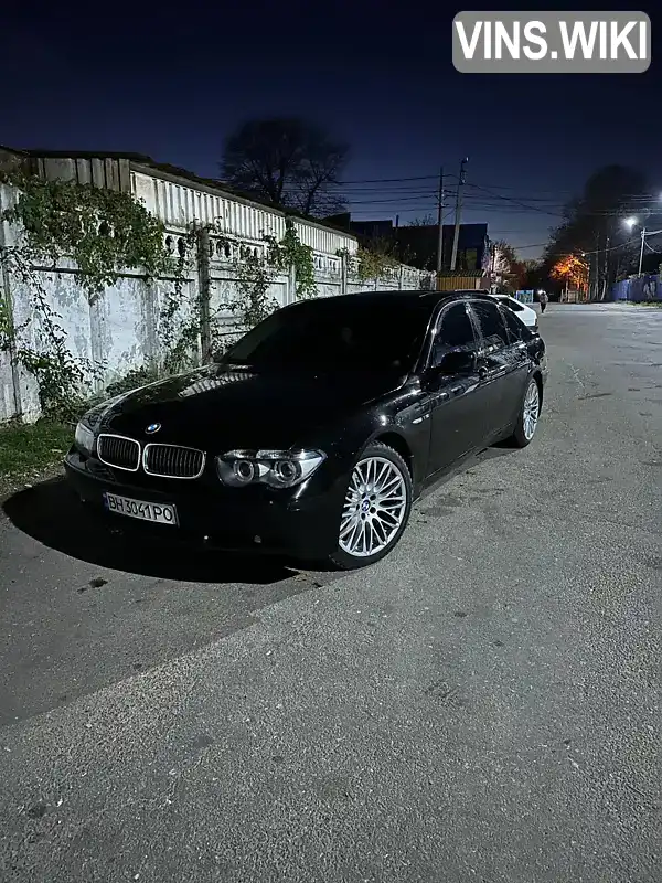 Седан BMW 7 Series 2004 5.97 л. Автомат обл. Одеська, Чорноморськ (Іллічівськ) - Фото 1/21