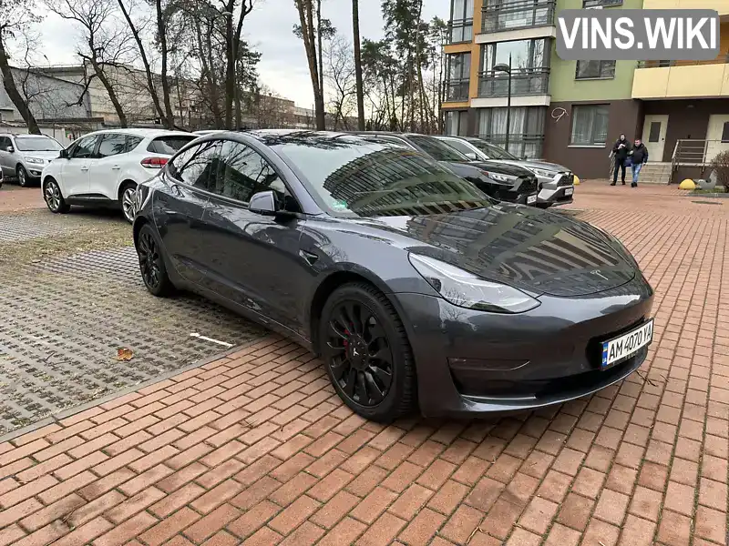 Седан Tesla Model 3 2021 null_content л. Варіатор обл. Київська, Київ - Фото 1/21