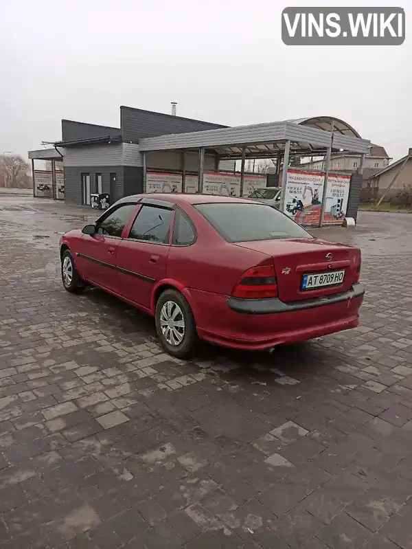 Седан Opel Vectra 1997 1.6 л. Ручна / Механіка обл. Івано-Франківська, Городенка - Фото 1/18