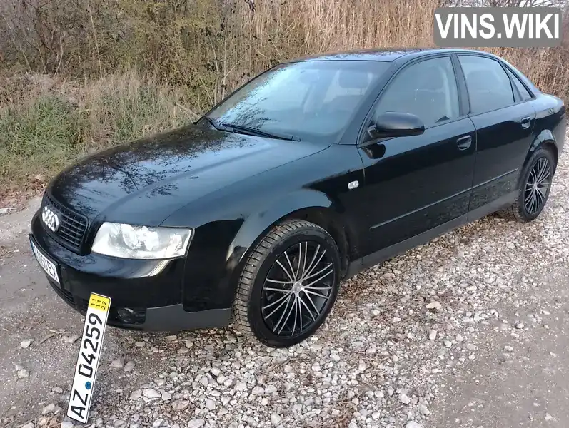 Седан Audi A4 2002 1.6 л. Ручна / Механіка обл. Тернопільська, Тернопіль - Фото 1/21