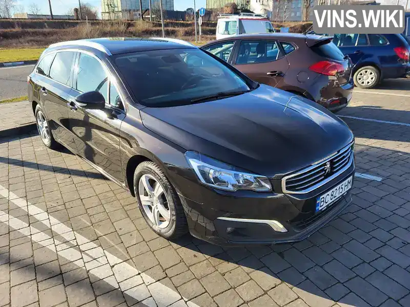 Універсал Peugeot 508 2015 1.6 л. Автомат обл. Львівська, Стрий - Фото 1/20