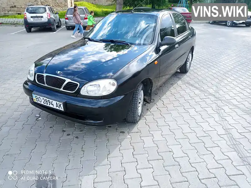 Седан Daewoo Lanos 2008 1.39 л. Ручна / Механіка обл. Тернопільська, Тернопіль - Фото 1/10