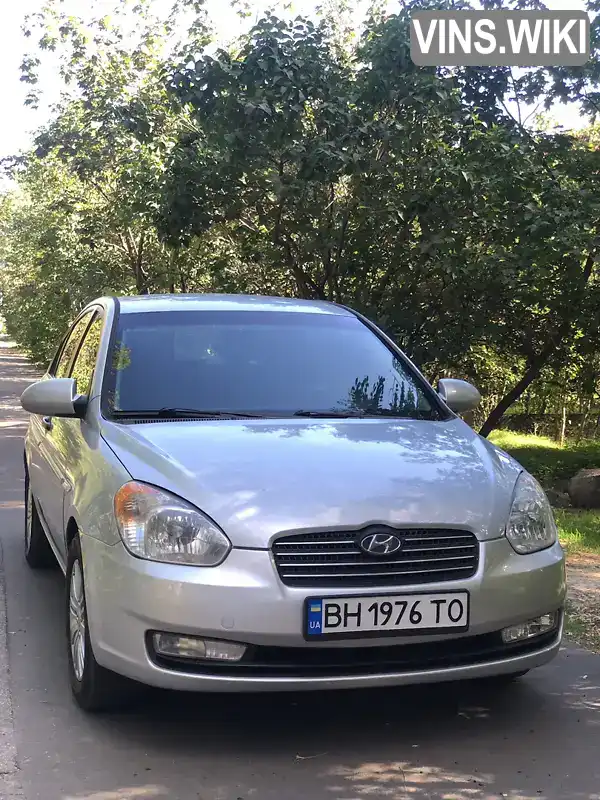 Седан Hyundai Accent 2006 1.4 л. Ручная / Механика обл. Одесская, Одесса - Фото 1/15