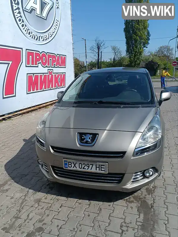 Мікровен Peugeot 5008 2009 1.6 л. Ручна / Механіка обл. Хмельницька, Хмельницький - Фото 1/8