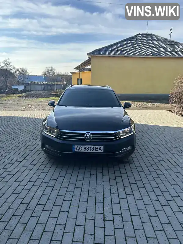 Універсал Volkswagen Passat 2016 1.97 л. Автомат обл. Закарпатська, Мукачево - Фото 1/8