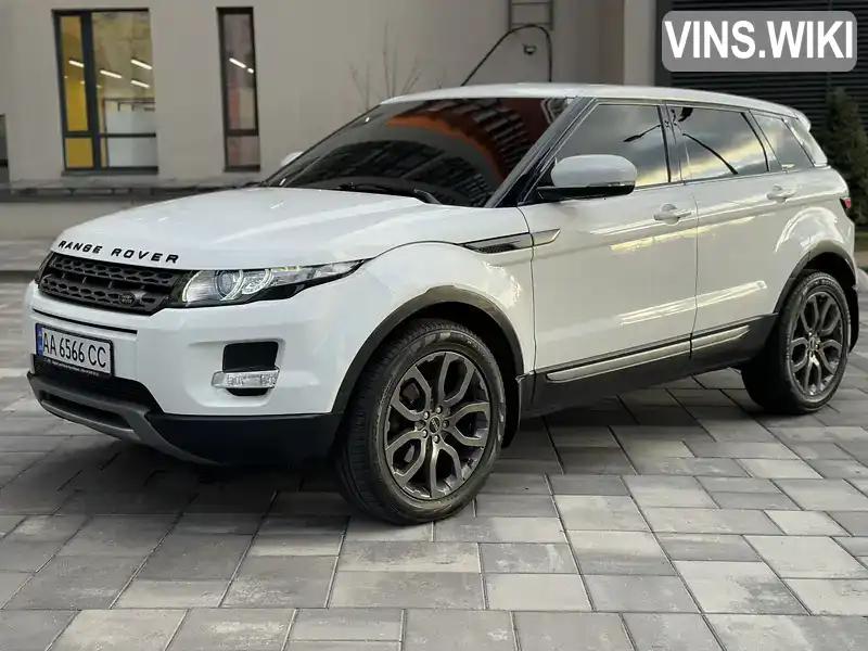 Позашляховик / Кросовер Land Rover Range Rover Evoque 2012 2.2 л. Автомат обл. Київська, Київ - Фото 1/21