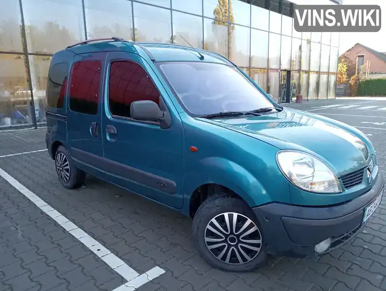 Мінівен Renault Kangoo 2005 1.4 л. Ручна / Механіка обл. Вінницька, Вінниця - Фото 1/12