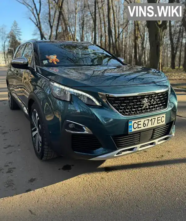 Позашляховик / Кросовер Peugeot 5008 2017 2 л. Автомат обл. Чернівецька, Чернівці - Фото 1/17