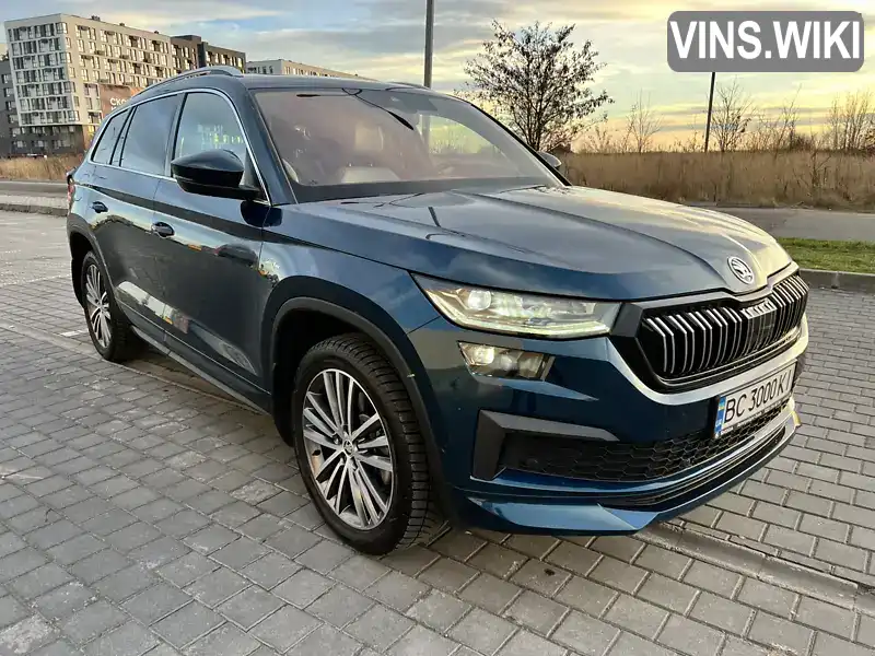 Позашляховик / Кросовер Skoda Kodiaq 2021 1.98 л. Робот обл. Львівська, Львів - Фото 1/21