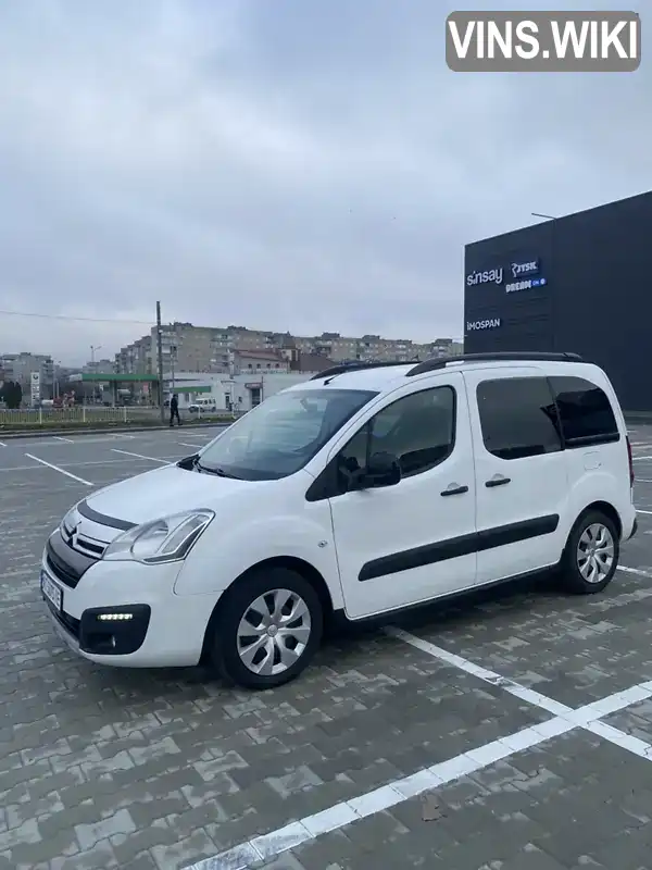 Мінівен Citroen Berlingo 2016 1.6 л. Ручна / Механіка обл. Івано-Франківська, Калуш - Фото 1/21