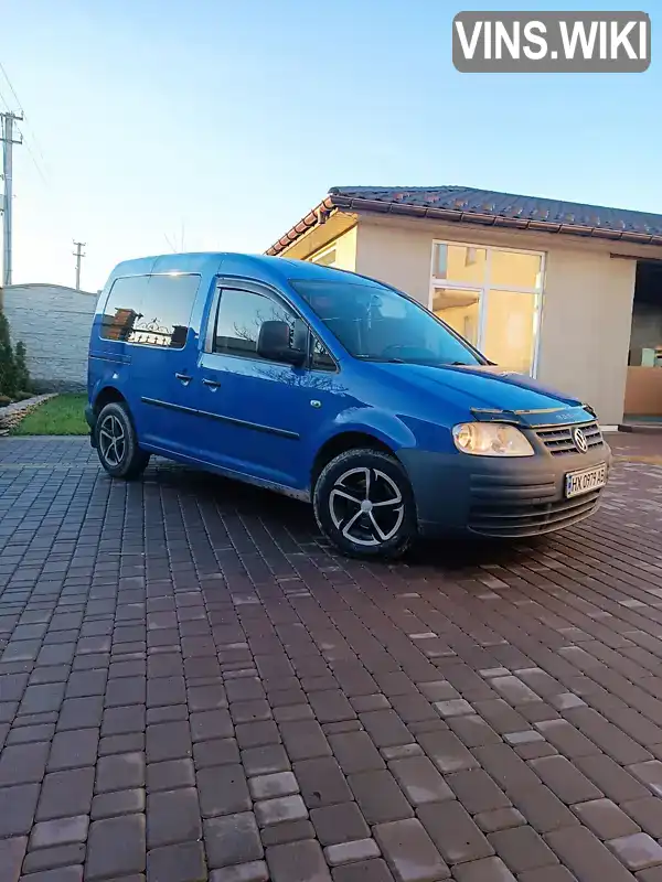 Мінівен Volkswagen Caddy 2008 2 л. Ручна / Механіка обл. Хмельницька, Теофіполь - Фото 1/21