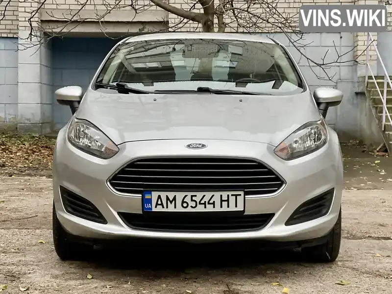 Седан Ford Fiesta 2017 1.6 л. Автомат обл. Житомирська, Житомир - Фото 1/21