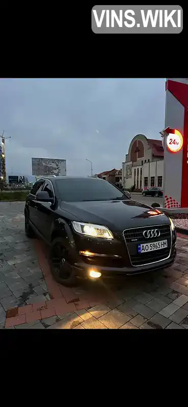 Позашляховик / Кросовер Audi Q7 2006 3 л. Автомат обл. Закарпатська, Хуст - Фото 1/21