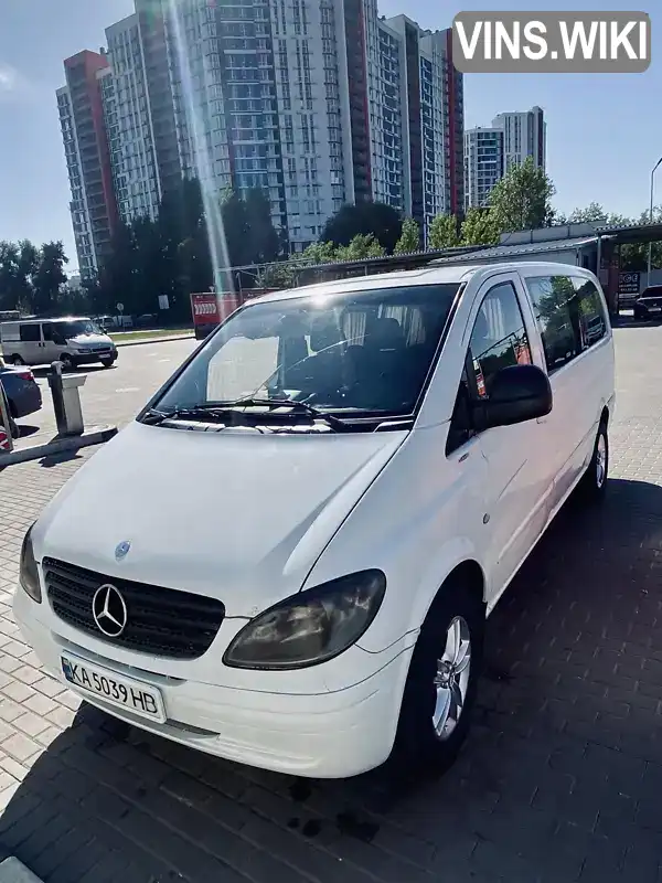 Мінівен Mercedes-Benz Vito 2003 2.2 л. Ручна / Механіка обл. Київська, Київ - Фото 1/10