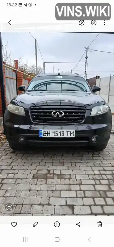 Позашляховик / Кросовер Infiniti FX 35 2007 3.5 л. Автомат обл. Одеська, location.city.nerubaiske - Фото 1/16