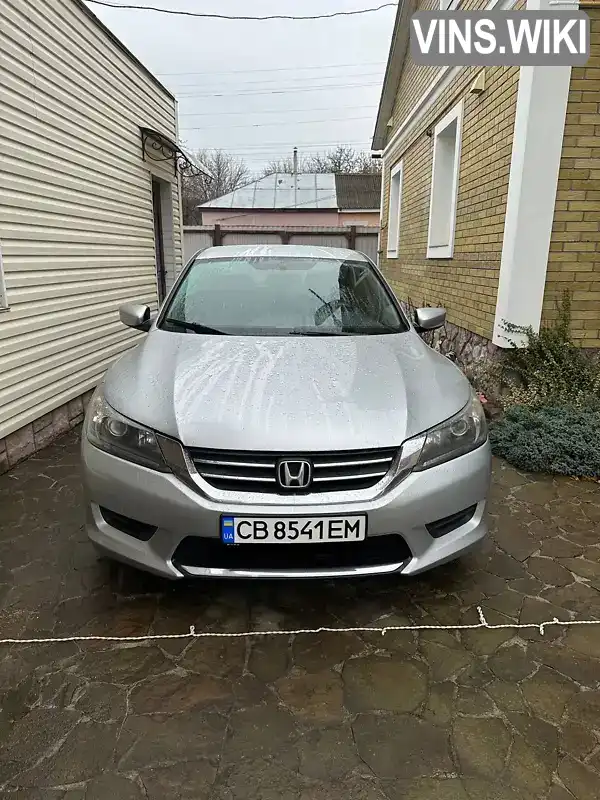 Седан Honda Accord 2014 2.4 л. Варіатор обл. Чернігівська, Чернігів - Фото 1/11