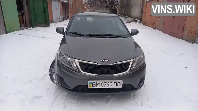 Седан Kia Rio 2013 1.4 л. Ручна / Механіка обл. Сумська, Суми - Фото 1/13