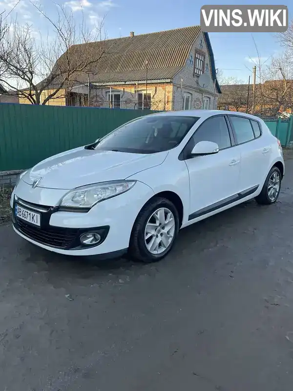 Хэтчбек Renault Megane 2012 1.46 л. Ручная / Механика обл. Винницкая, Ильница - Фото 1/21