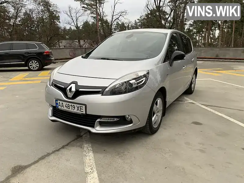 Мінівен Renault Megane Scenic 2015 1.5 л. обл. Київська, Київ - Фото 1/21