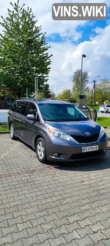 Мінівен Toyota Sienna 2012 3.46 л. Автомат обл. Хмельницька, Хмельницький - Фото 1/21