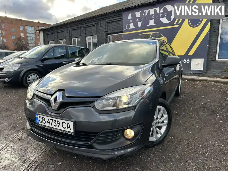 Універсал Renault Megane 2014 1.5 л. Ручна / Механіка обл. Чернігівська, Ніжин - Фото 1/21