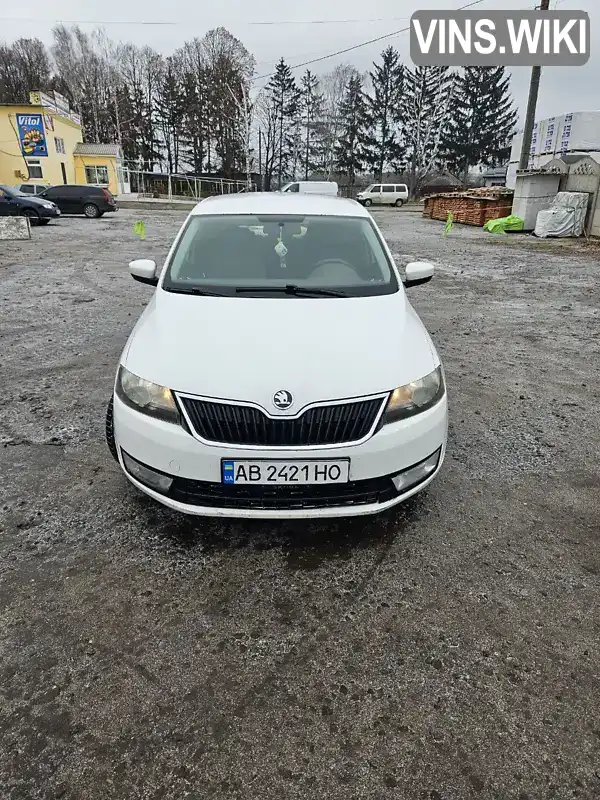 Ліфтбек Skoda Rapid 2013 1.6 л. Ручна / Механіка обл. Вінницька, Вінниця - Фото 1/9