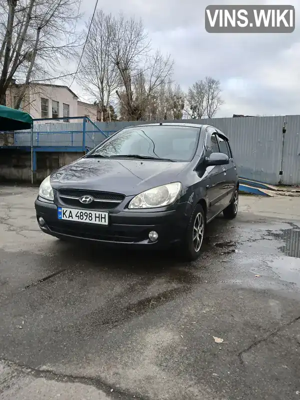 Хэтчбек Hyundai Getz 2008 1.4 л. Автомат обл. Киевская, Киев - Фото 1/18