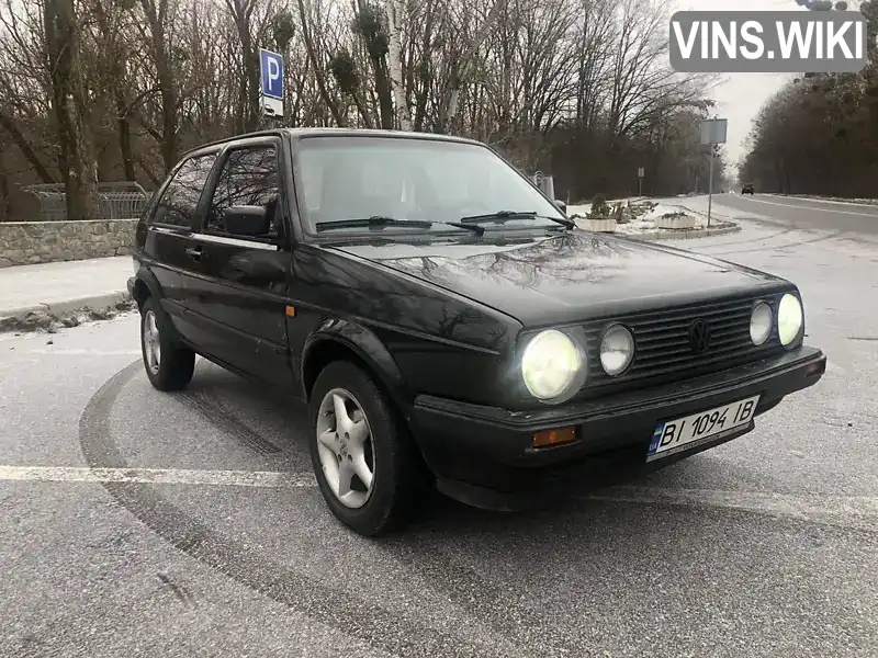 Хетчбек Volkswagen Golf 1989 1.78 л. Ручна / Механіка обл. Полтавська, Полтава - Фото 1/21