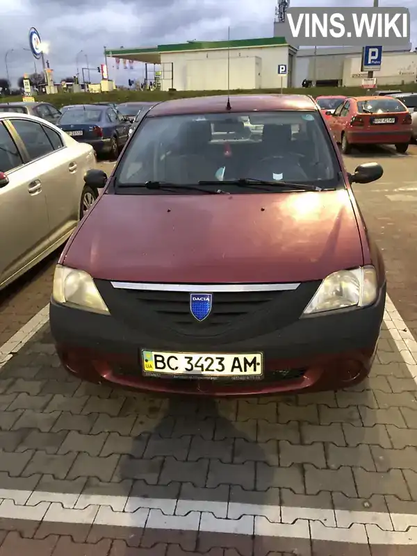 Седан Dacia Logan 2006 1.39 л. Ручна / Механіка обл. Львівська, Червоноград - Фото 1/5