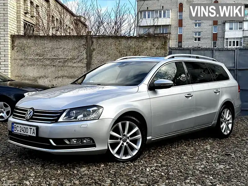 Універсал Volkswagen Passat 2012 2 л. Автомат обл. Львівська, Стрий - Фото 1/21