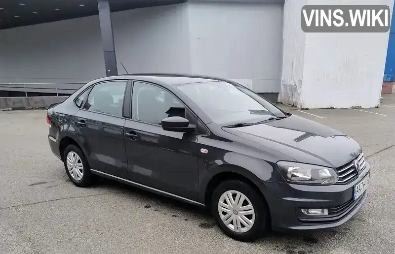 Седан Volkswagen Polo 2018 1.6 л. Ручна / Механіка обл. Київська, Бориспіль - Фото 1/13