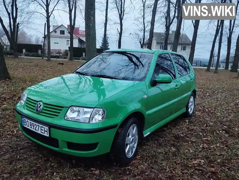 Хетчбек Volkswagen Polo 2001 1.39 л. Ручна / Механіка обл. Тернопільська, Тернопіль - Фото 1/21