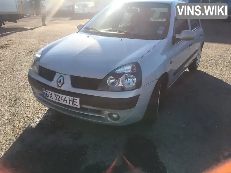 Хетчбек Renault Clio 2002 1.15 л. обл. Запорізька, Запоріжжя - Фото 1/9