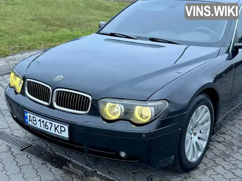 Седан BMW 7 Series 2001 4.4 л. Автомат обл. Вінницька, Жмеринка - Фото 1/19