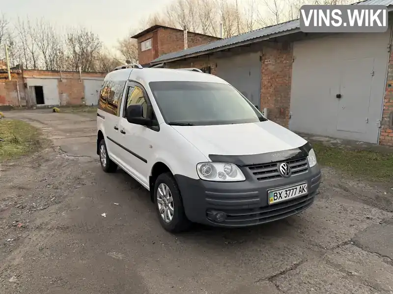 Мінівен Volkswagen Caddy 2009 1.9 л. Ручна / Механіка обл. Хмельницька, Хмельницький - Фото 1/21