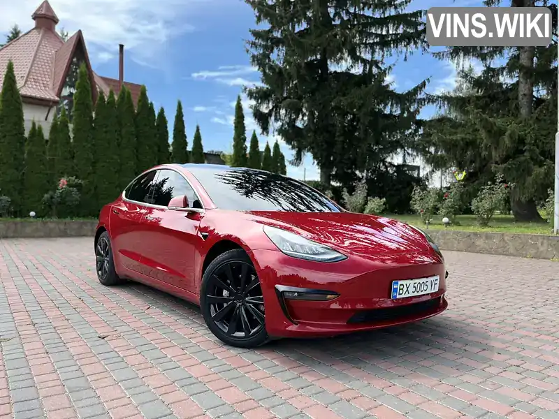 Седан Tesla Model 3 2018 null_content л. Автомат обл. Хмельницька, Хмельницький - Фото 1/21