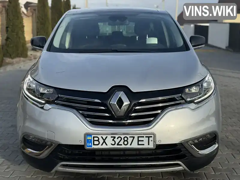 Мінівен Renault Espace 2016 1.6 л. Автомат обл. Хмельницька, Городок - Фото 1/21