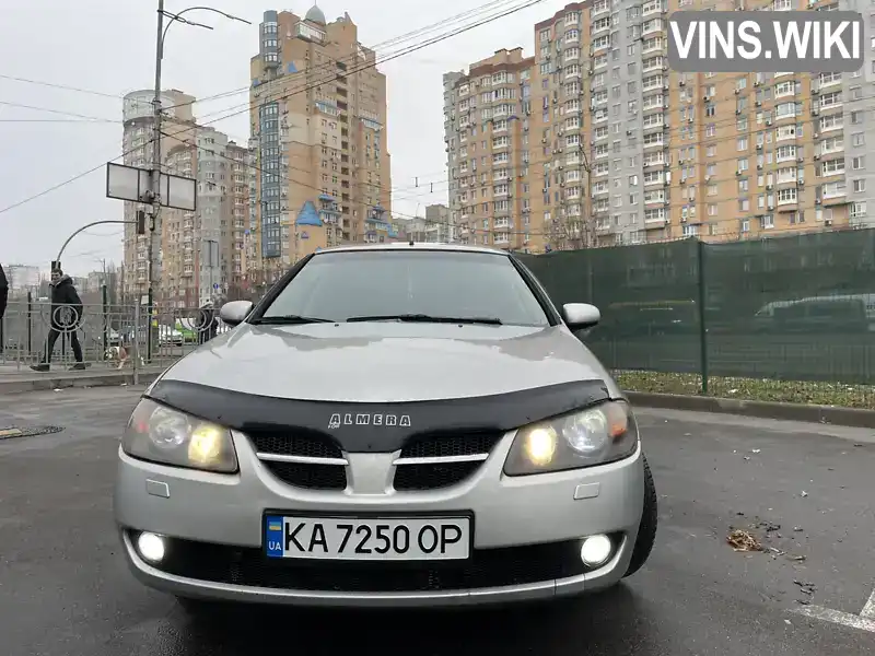 Седан Nissan Almera 2005 1.5 л. Ручна / Механіка обл. Київська, Київ - Фото 1/21