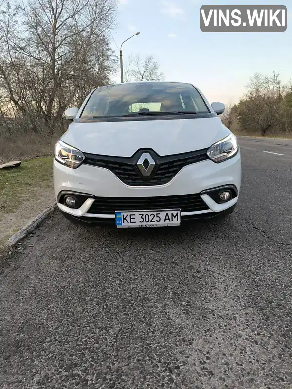 Минивэн Renault Scenic 2018 1.5 л. Ручная / Механика обл. Днепропетровская, Каменское (Днепродзержинск) - Фото 1/21