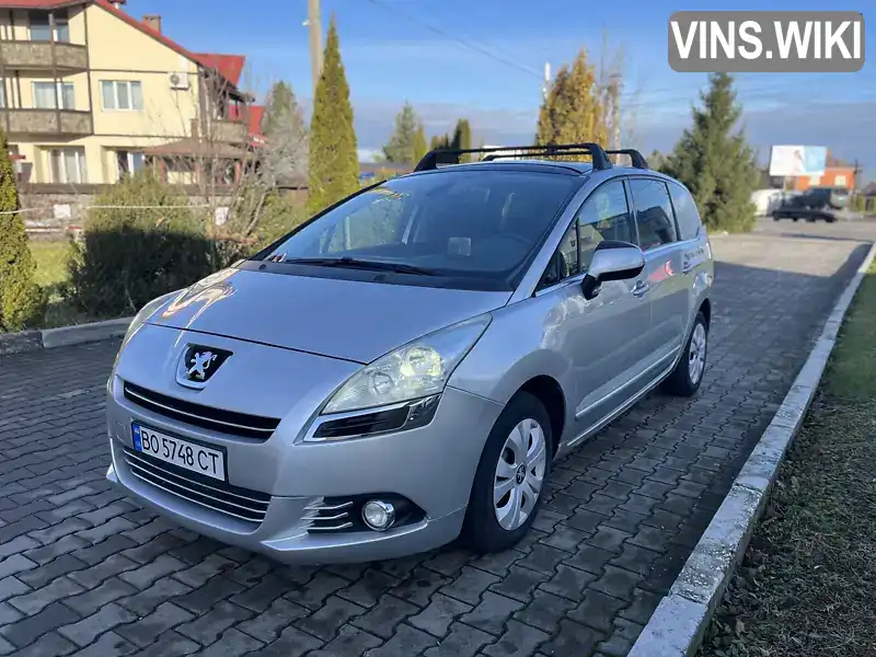 Мікровен Peugeot 5008 2009 1.6 л. Автомат обл. Тернопільська, Тернопіль - Фото 1/21