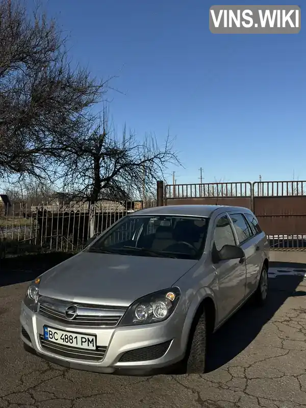 W0L0AHL35C2002120 Opel Astra 2011 Универсал 1.69 л. Фото 2