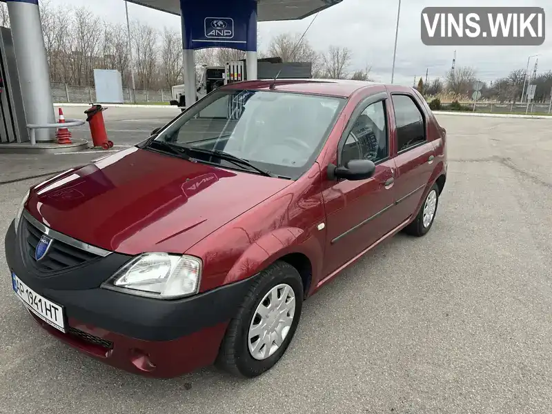 Седан Dacia Logan 2006 1.6 л. Ручна / Механіка обл. Запорізька, Запоріжжя - Фото 1/21